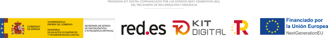 Kit Digital - Financiado por la Unión Europea NextGenerationEU